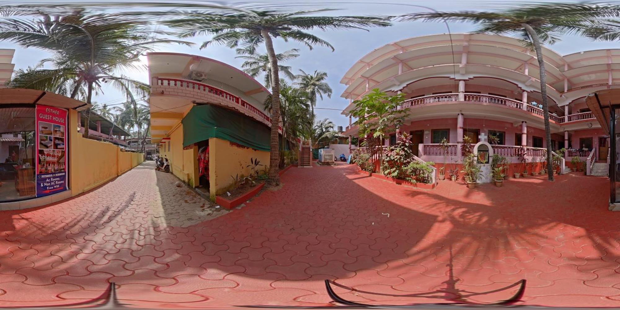 Esther Guest House Calangute Exterior foto